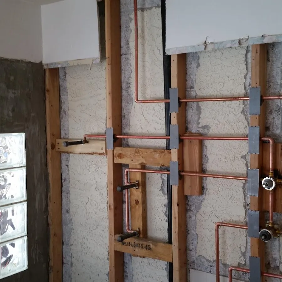 Copper pipe installation for Repiping in Handy