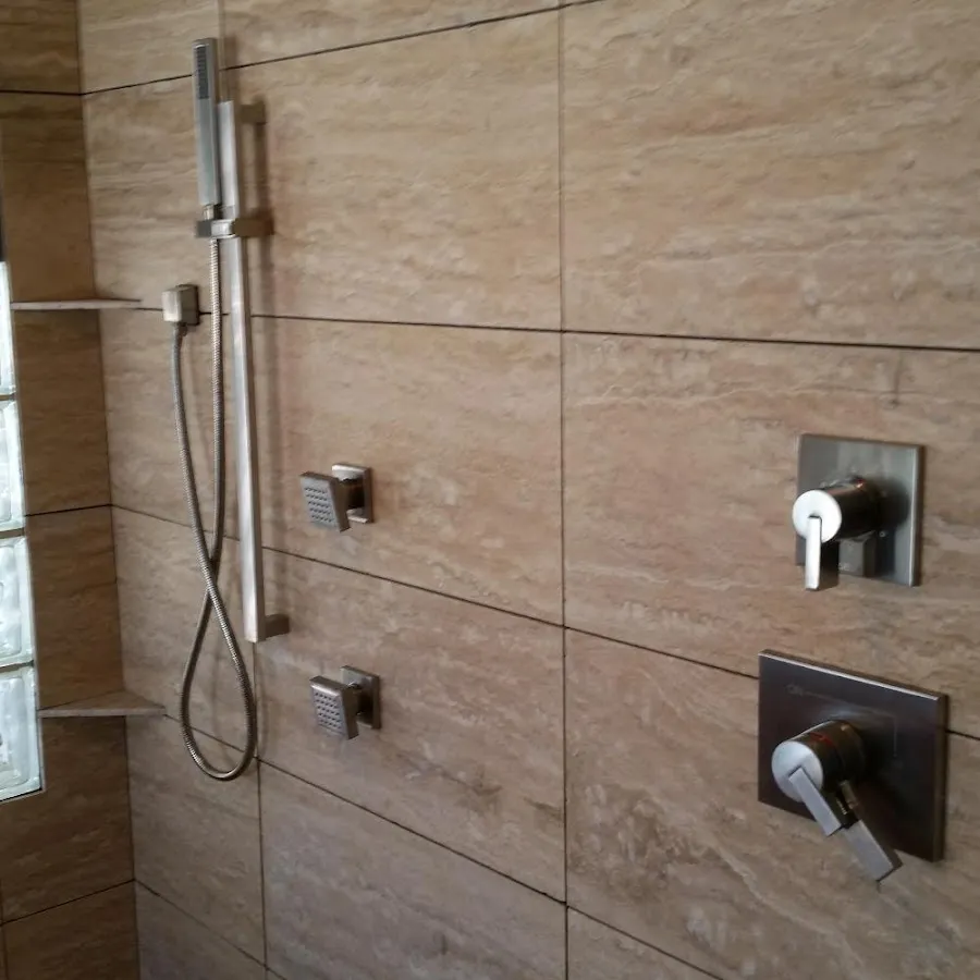 Shower fixture installation for Frozen Pipe Repair in Handy